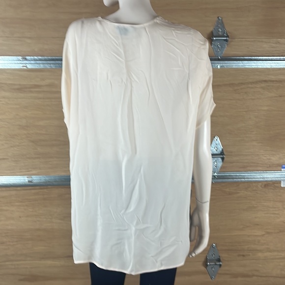 NWT Vince Off White Silk Blouse. Size Small - Picture 9 of 14